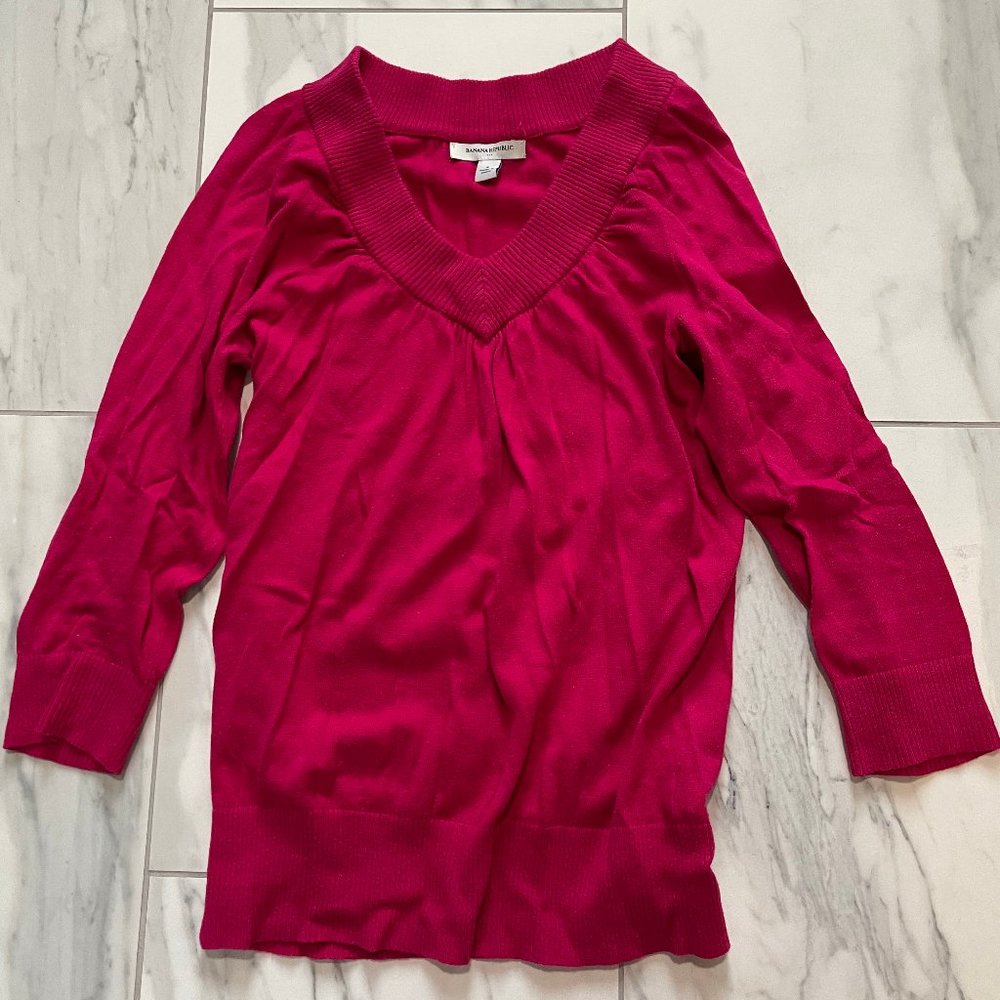 Banana Republic Pink Sweater